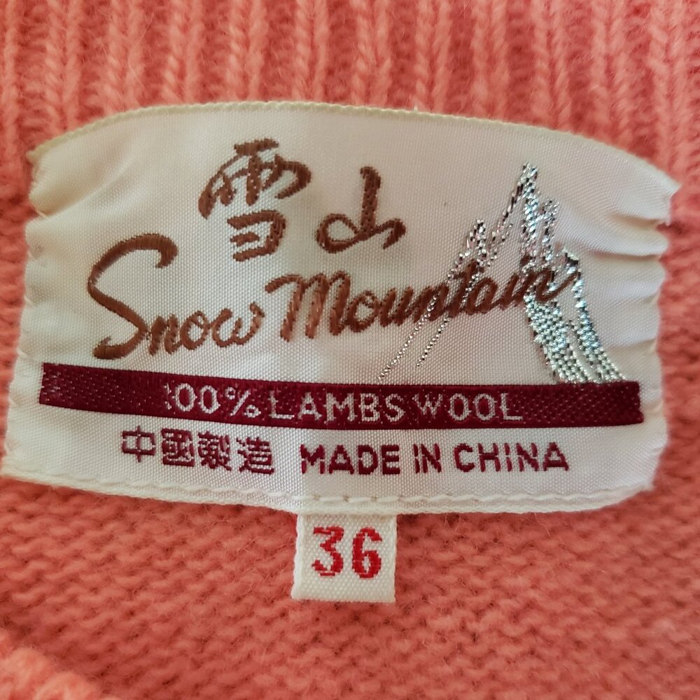 EUC women's lambs wool sweater small - Picture 4 of 11